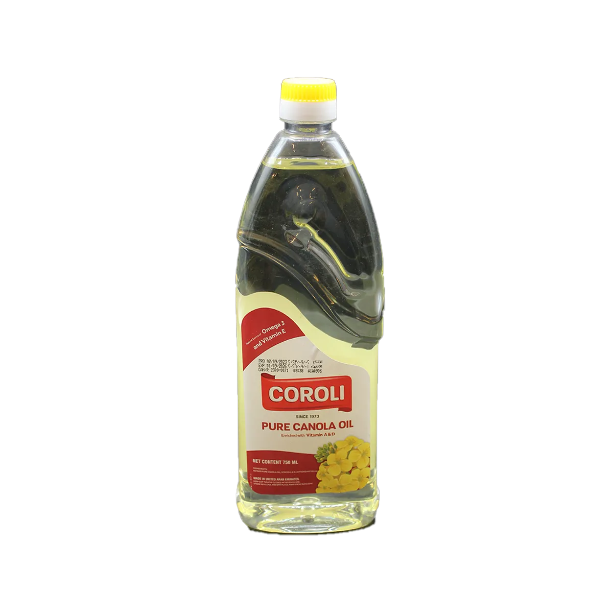 Coroli Corn Oil Omega 3 And Vitamin E 750Ml