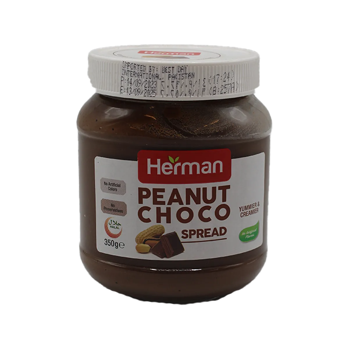 Herman Peanut Chocolate Spread 350G