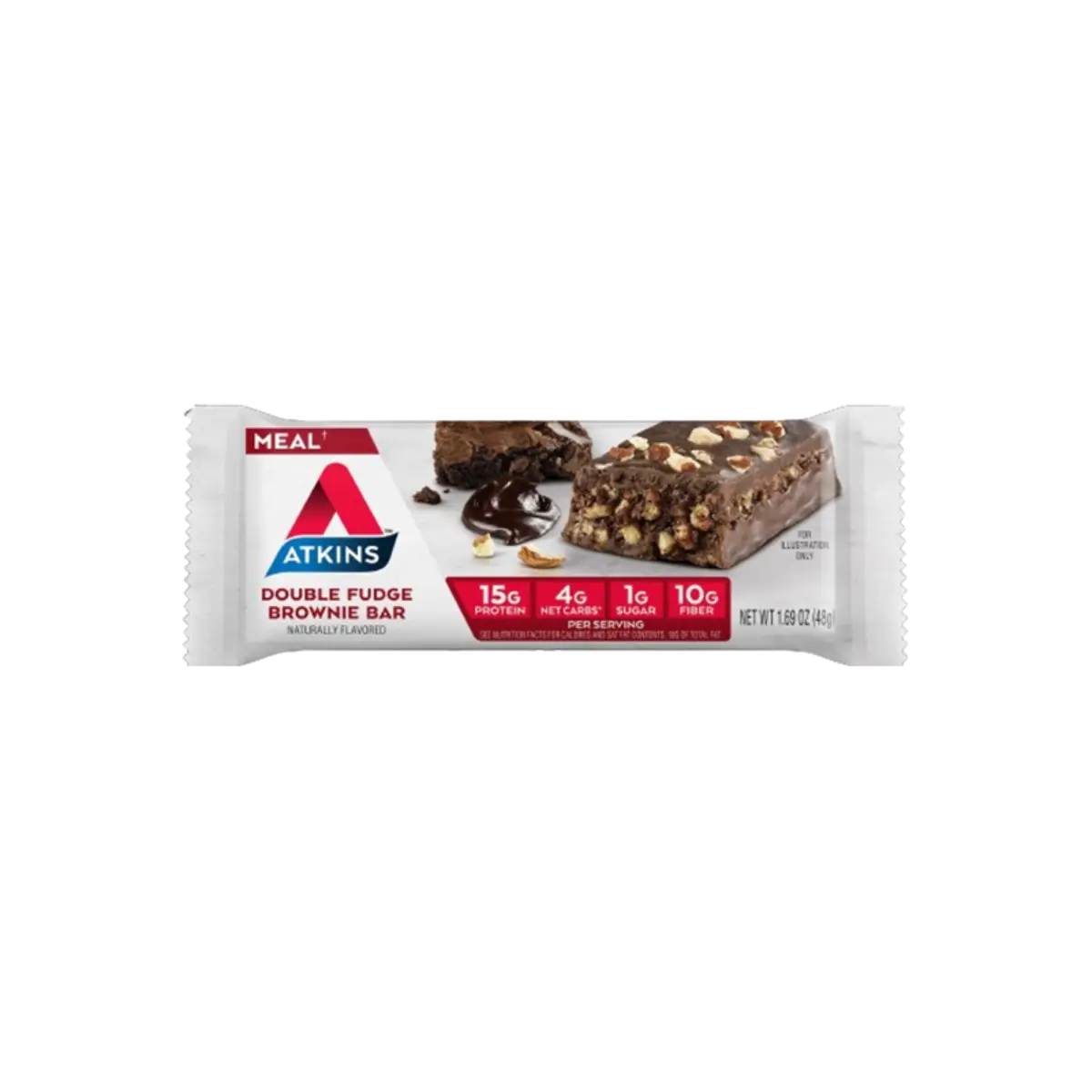 Atkins Protein Bar Meal - Double Fudge Brownie