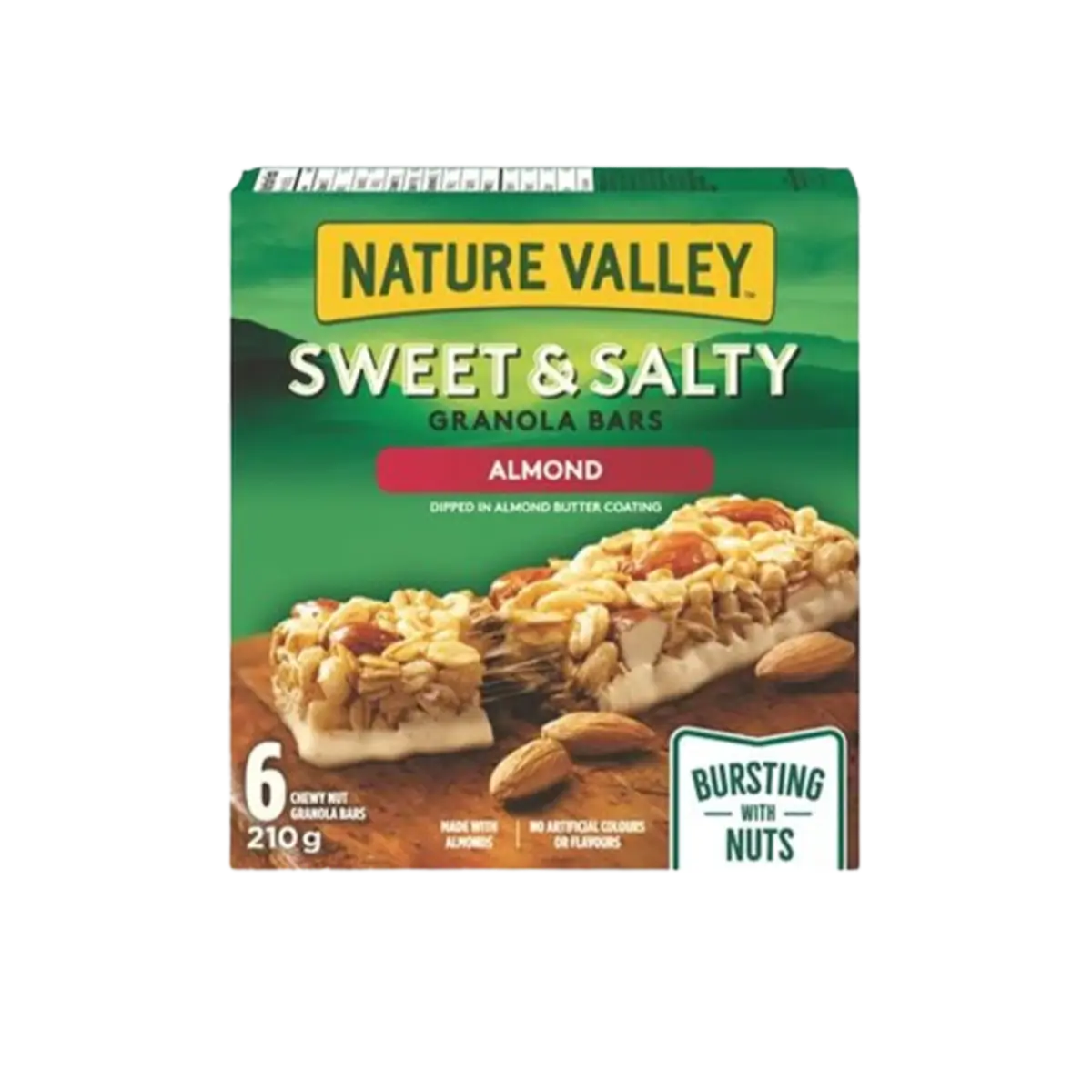 Nature Valley Granola Bar Almond 6S 210G