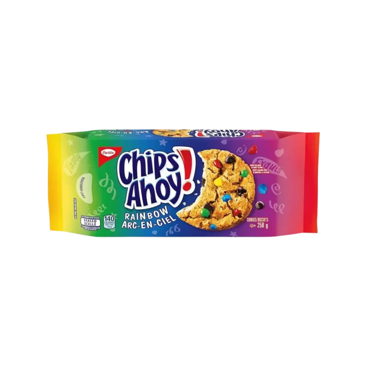 Chips Ahoy Cookies Rainbow Chocolate Chip 258G