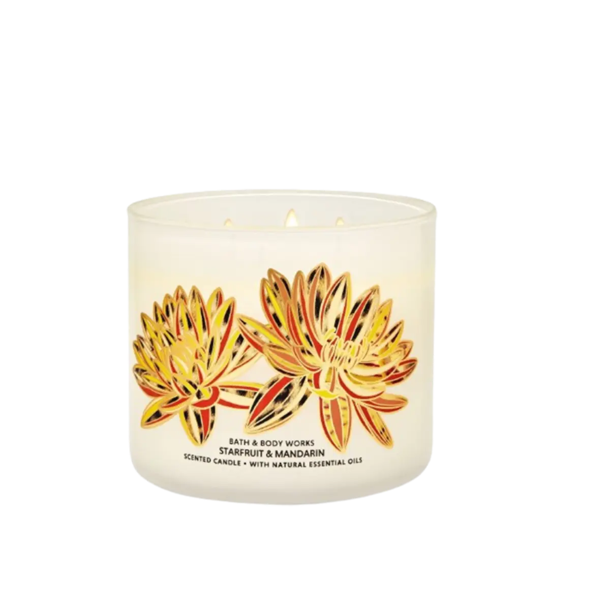 Bath & Body Works Candle 3 Wick Starfruit & Mandrain