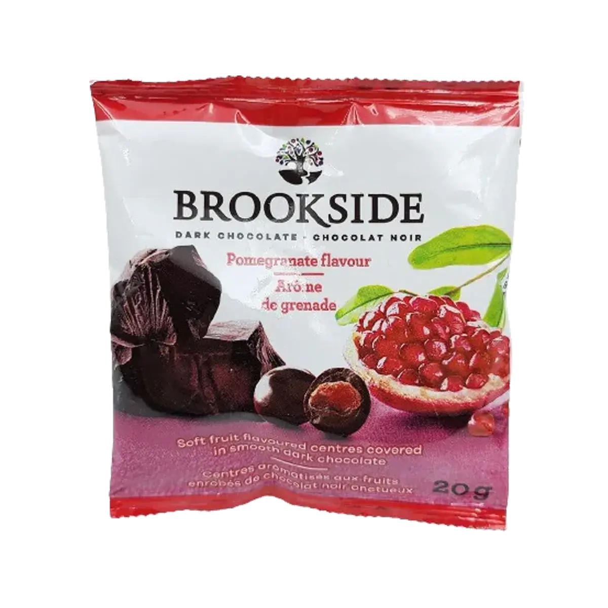 Brookisde Pomegranate Dark Chocolate 20G