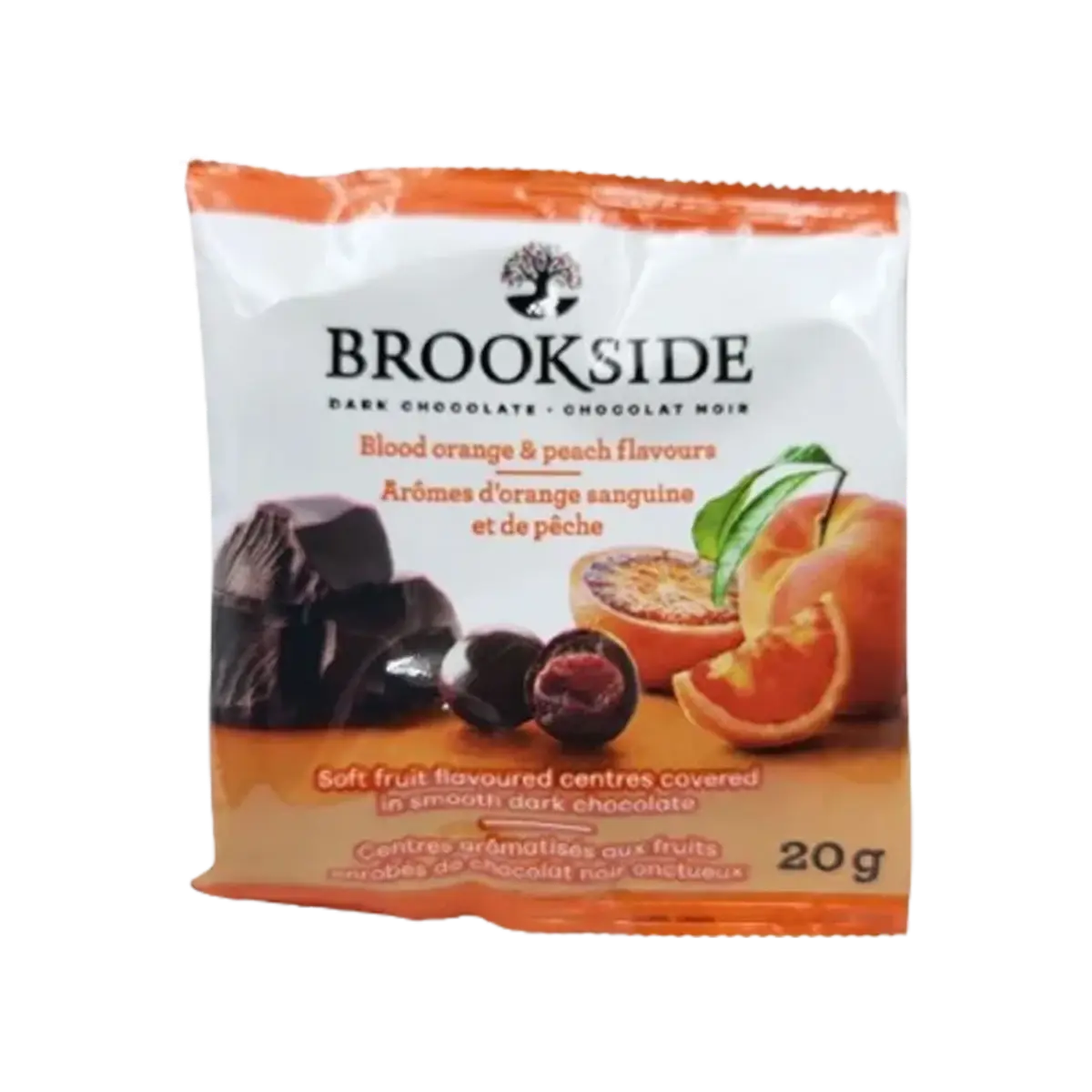 Brookside Orange&Peach Dark Chocolate 20G