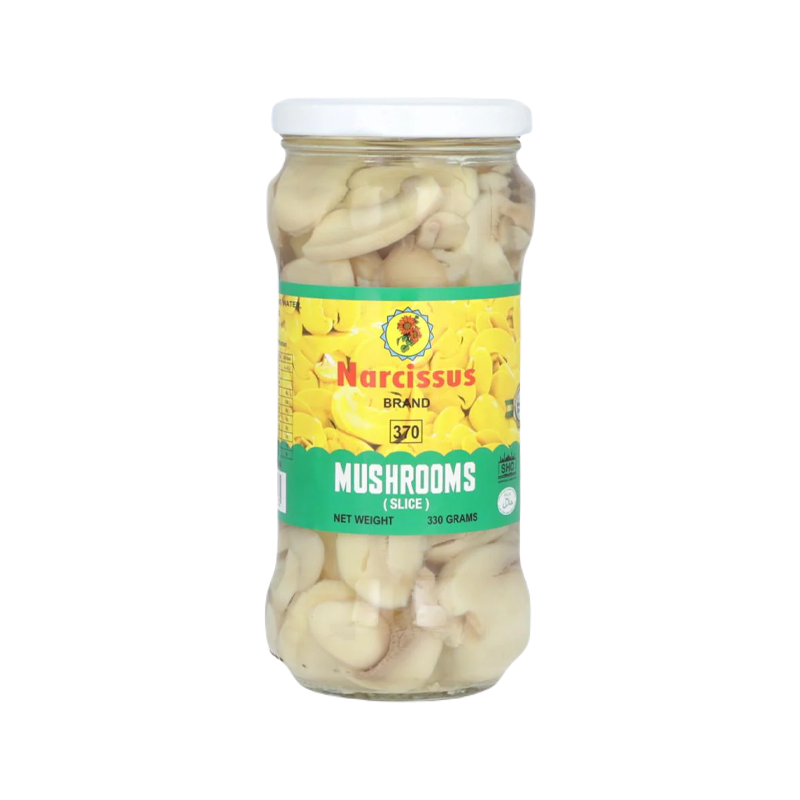 Nercissus Mushrooms Slice Bottle 330g