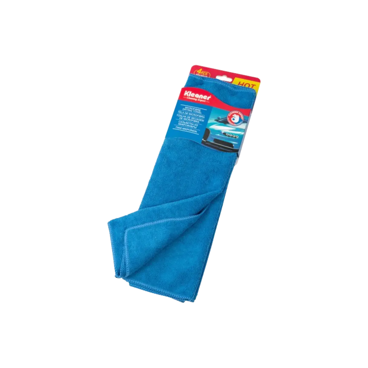 Kleaner, Car Cleaning Cloth, 4 Pcs