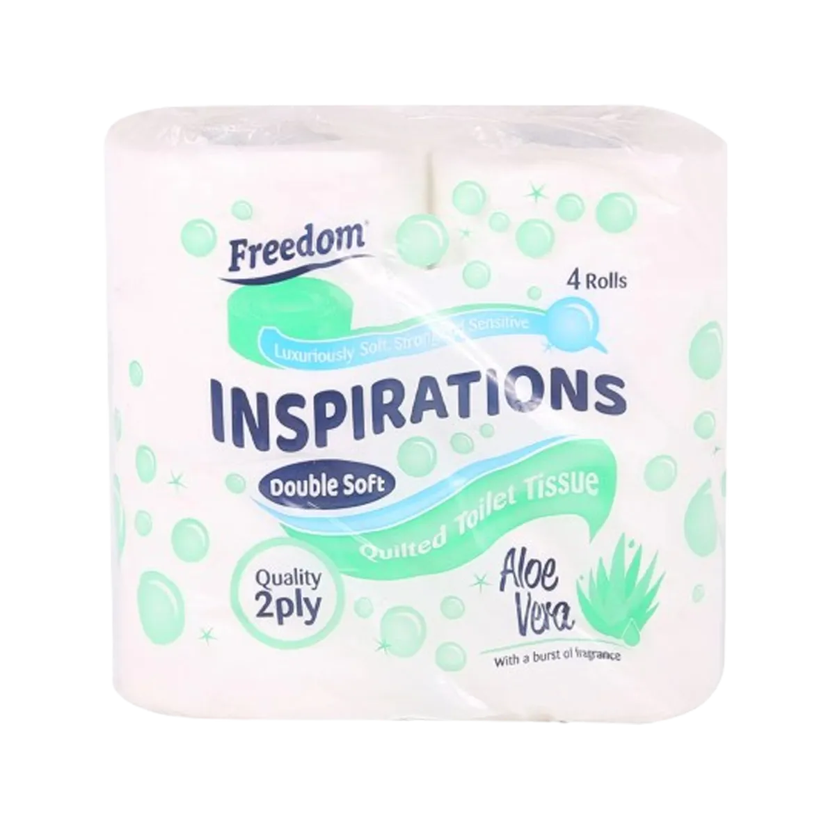 Freedom Toilet Roll White 4/ct