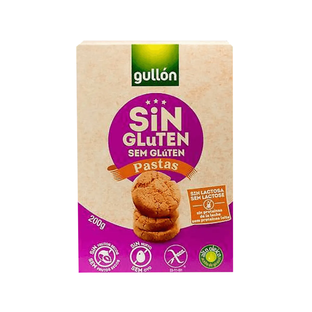 Gullon Biscuits Pastas GF SF 200g