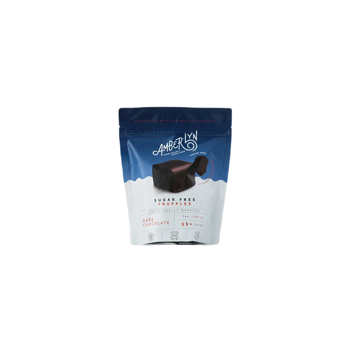Amber Lyn Gourmet Truffles Sugar Free Dark Coconut