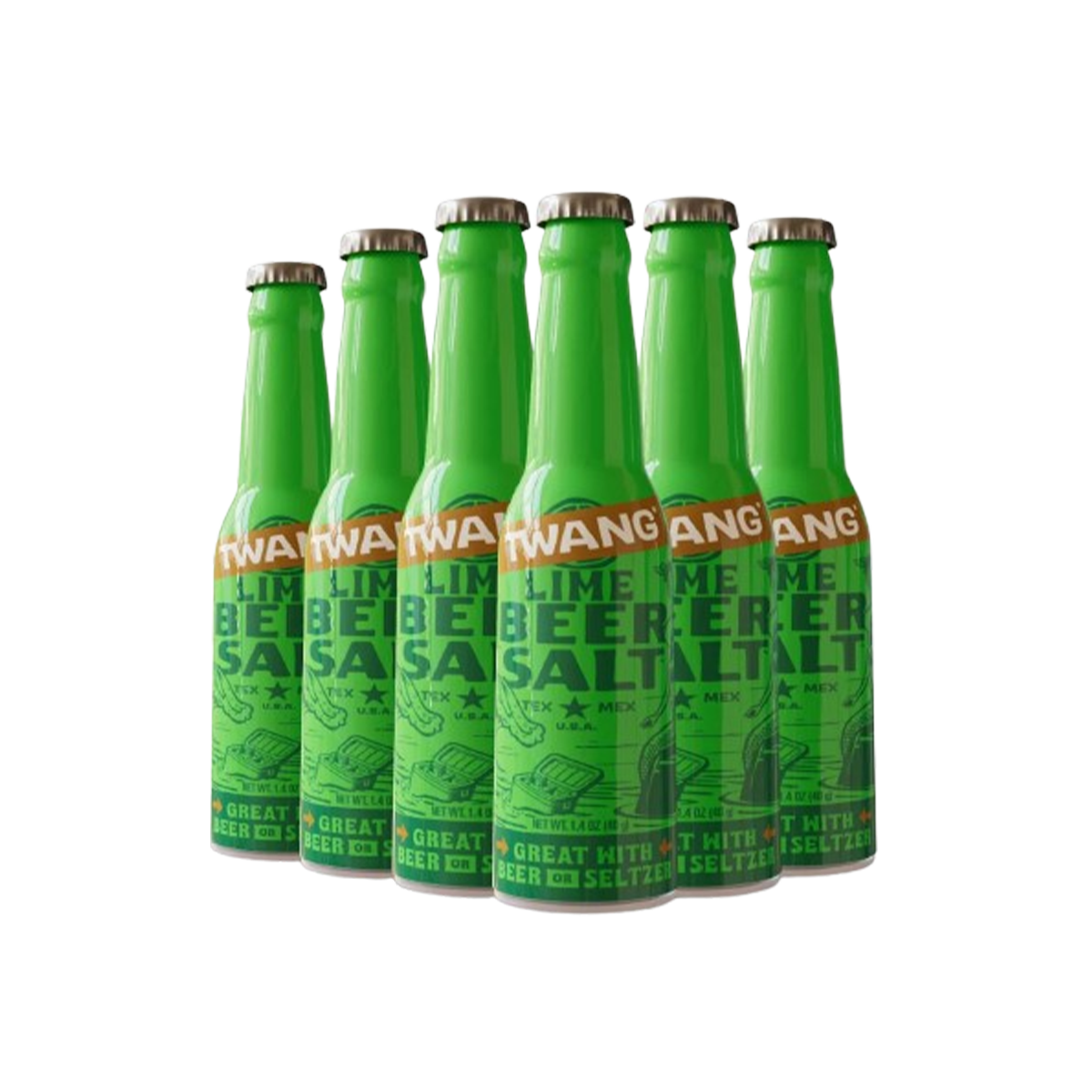 GYAO INC, Lime Beer Salt - Case of 6 - 4 OZ