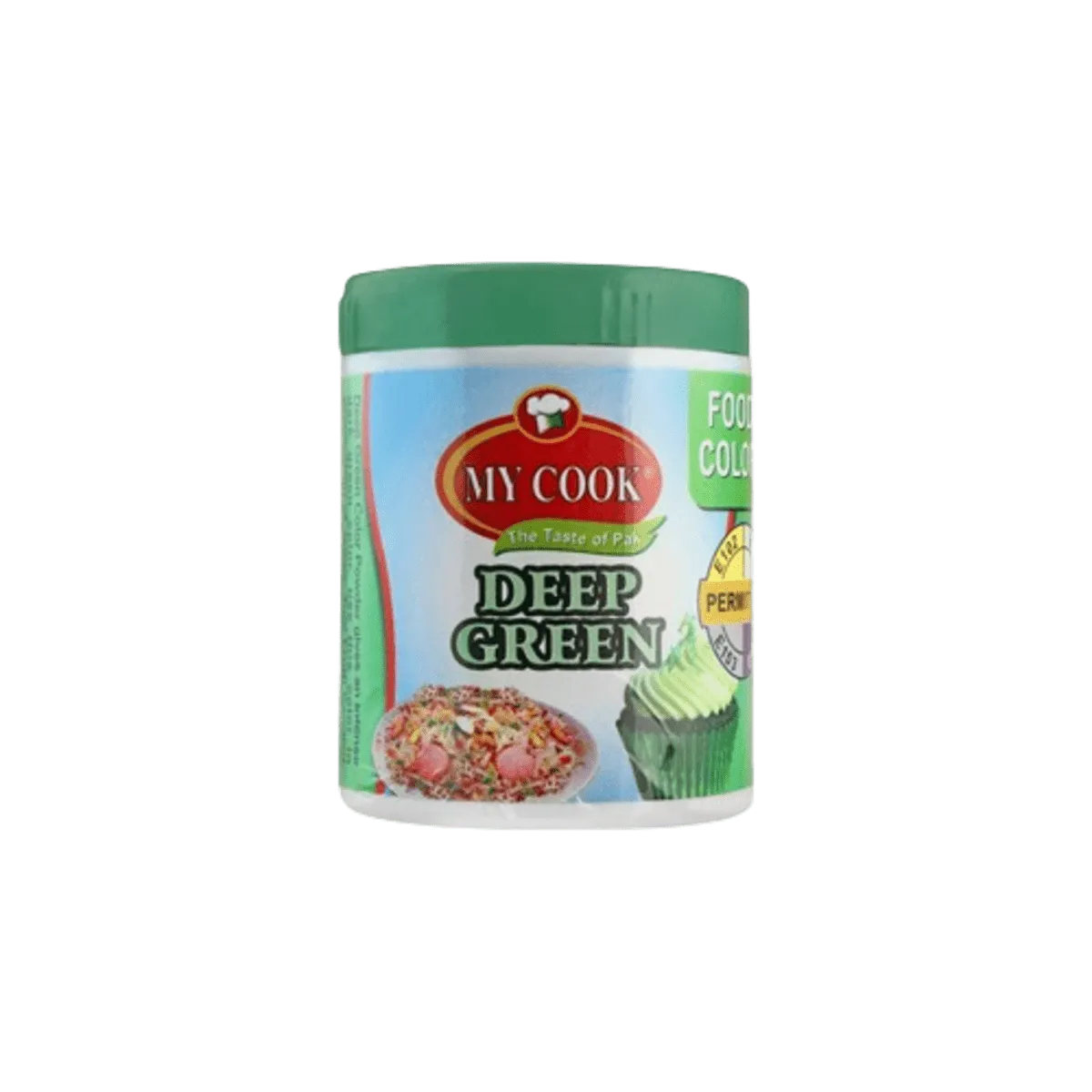 My Cook Deep Green Food Colour 85g