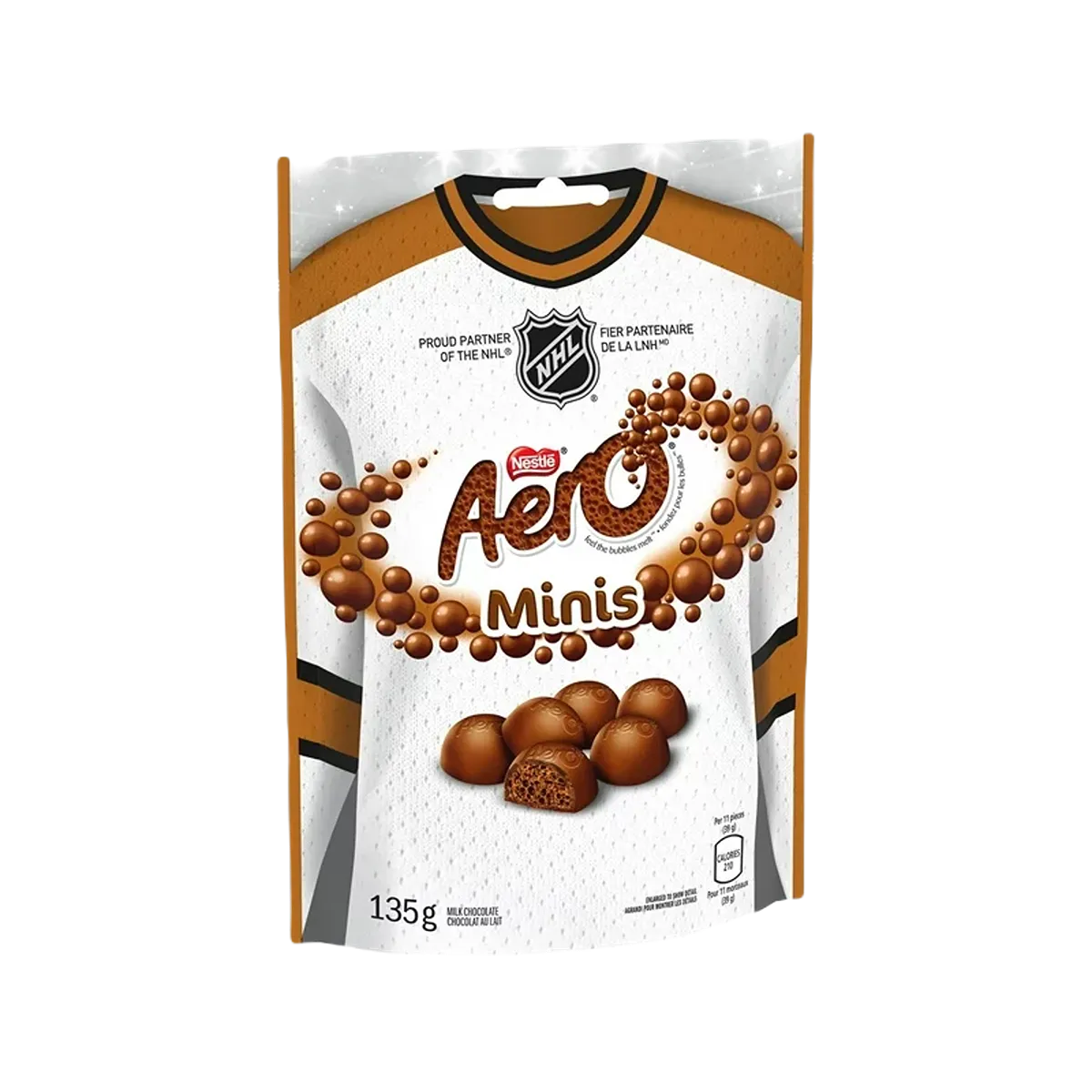 Nestle Aero Milk Chocolate Minis 135g