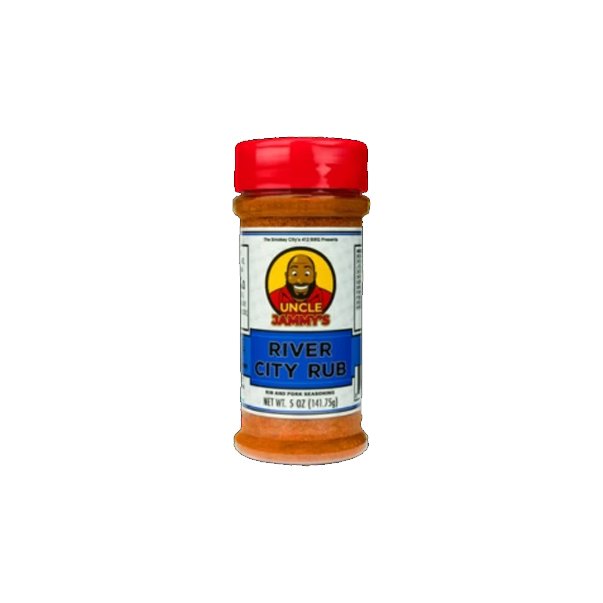Uncle Jammy's River City Rib Rub - Case of 6 - 5 oz