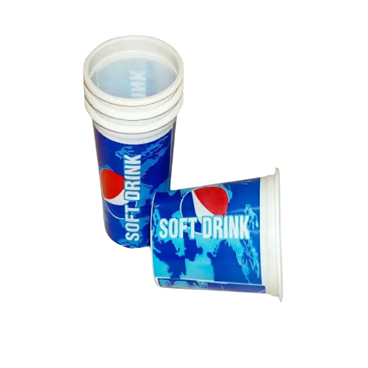 Disposable Pepsi cup