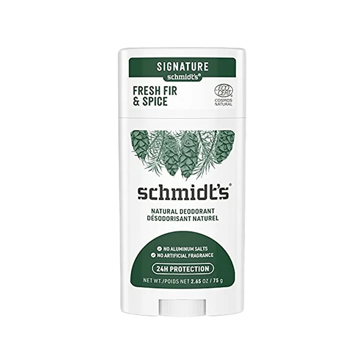 Schmidts Deodorant Stick, Fresh Fir 75g