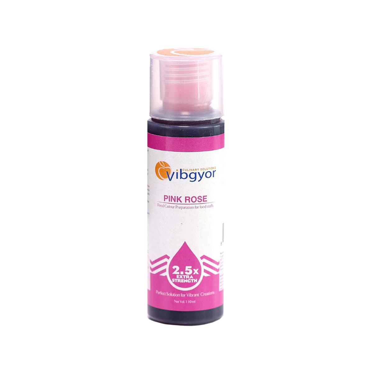 Vibgyor Food Colour Pink Rose 110ml
