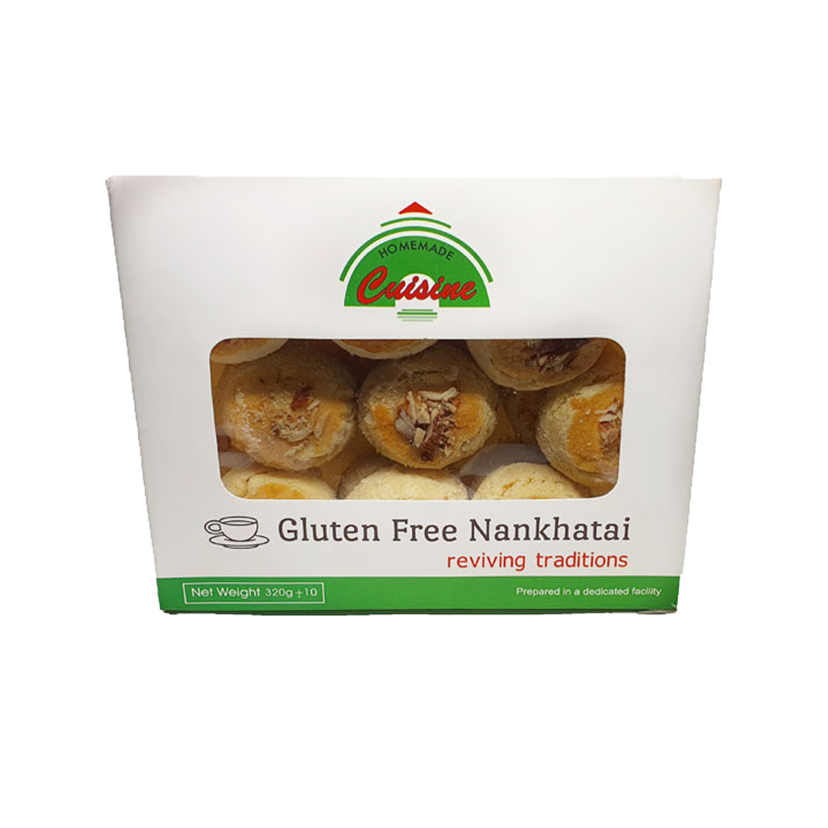 Homemade Cuisine Gluten Free Nankhatai 320g