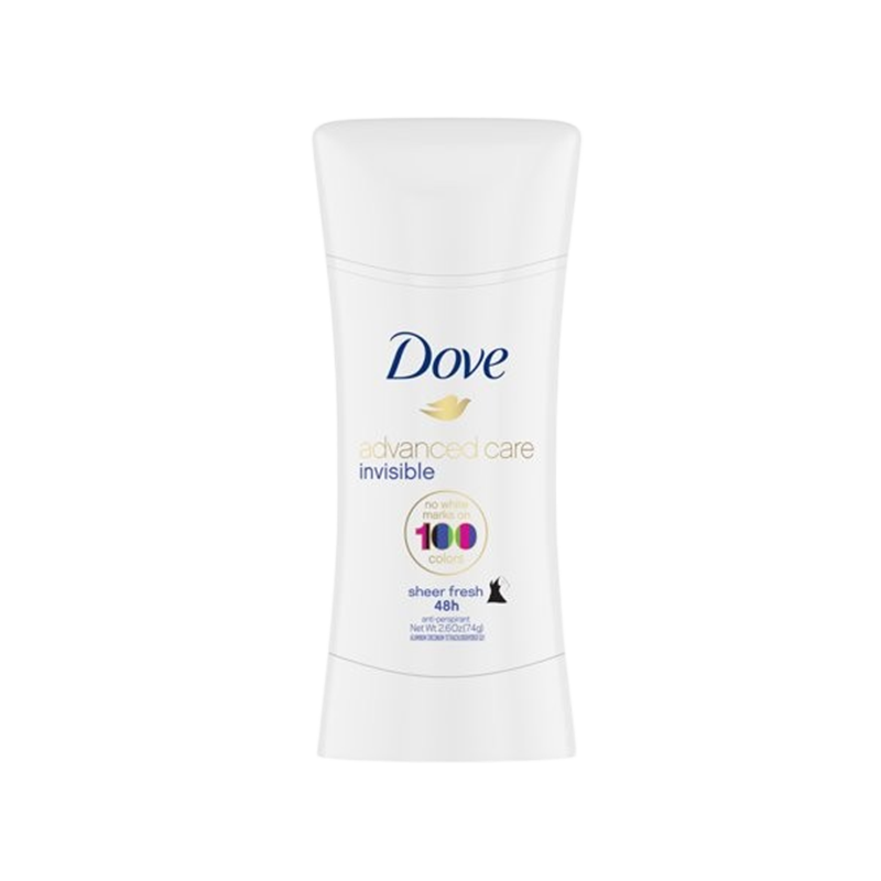 Dove Antiperspirant Deodorant Advanced Care Invisible 74g
