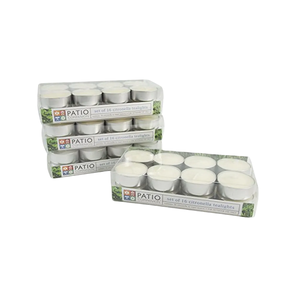 Patio Companion Set Of 16 Citronella Tealights