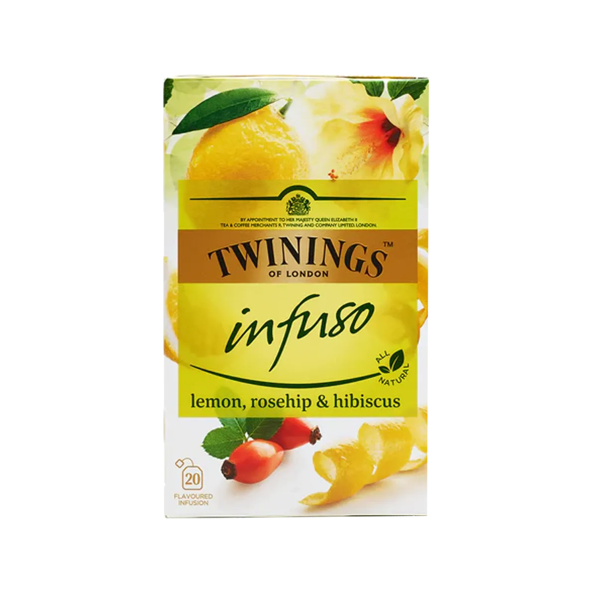 Twinings Infuso Lemon Rosehip Hibiscus 20S 40G