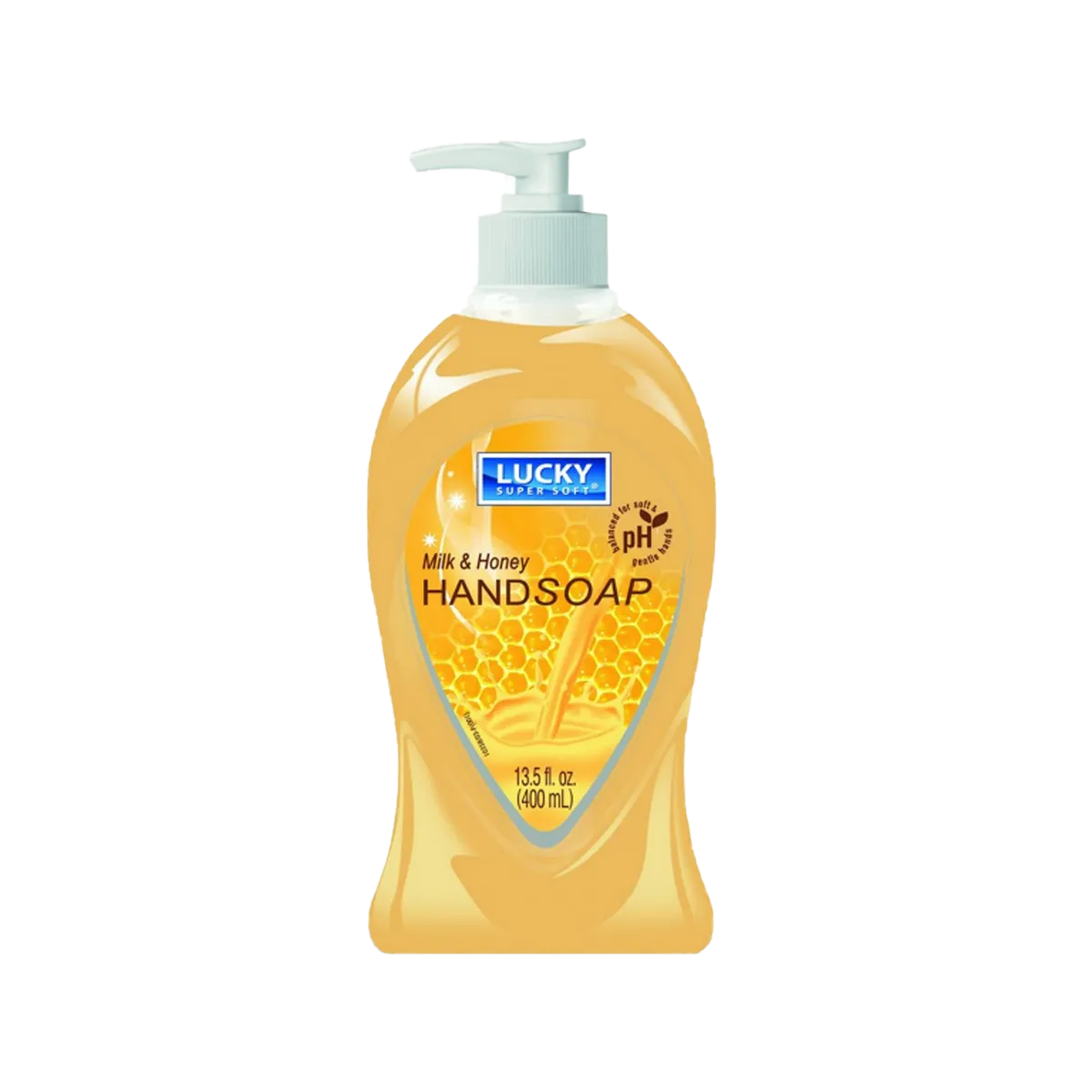 Lucky Hand Soap Milk & Honey 400Ml