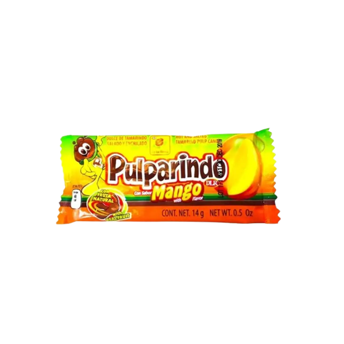 Pulparindo Mango Real Fruit 14G