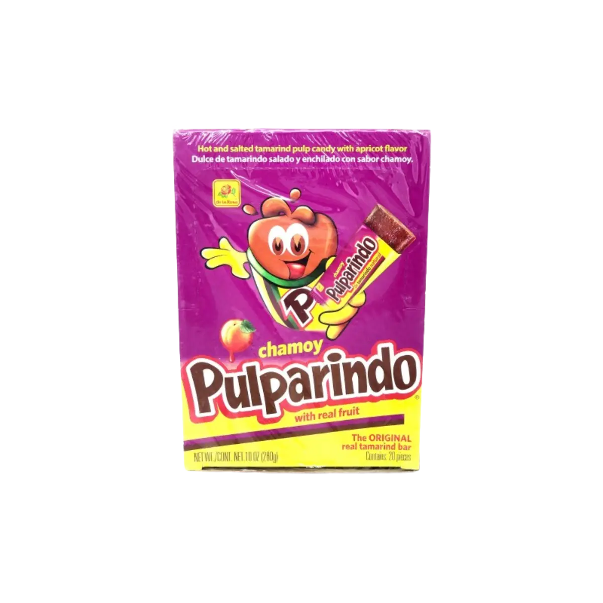 Pulparindo Chamoy With Real Fruit 20 Pieces