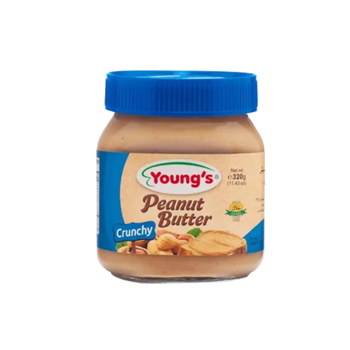 Youngs Peanut Butter Crunchy 320G