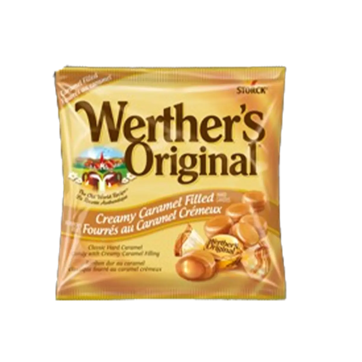 Creamy Caramel Filled Hard Candy, 135 G