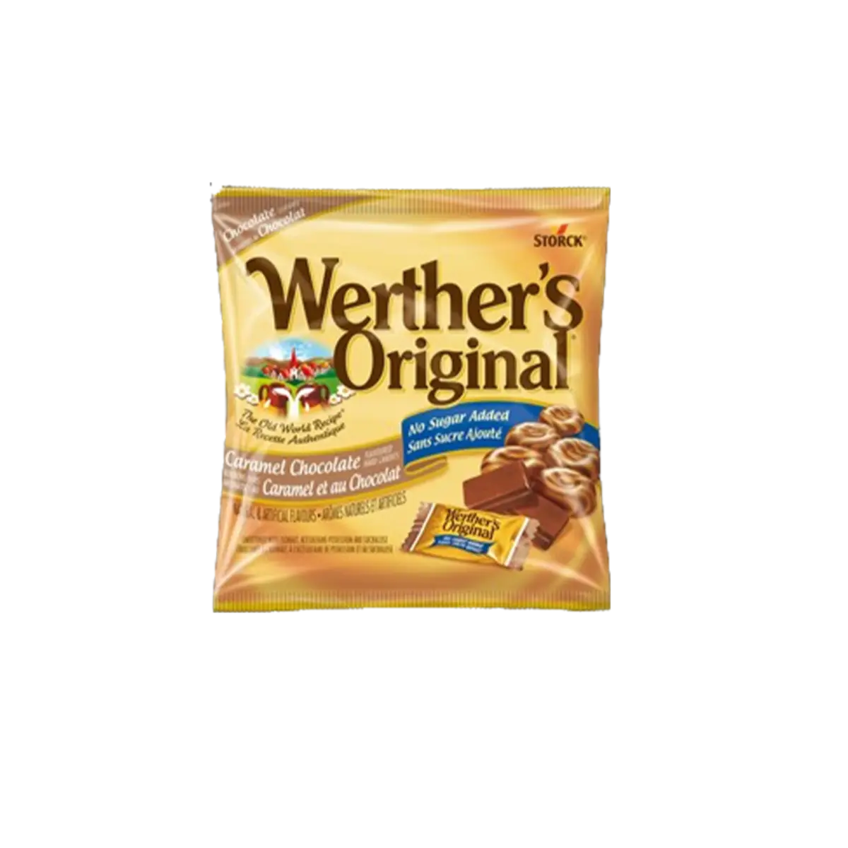No Sugar Added Caramel Chocolate Hard Candy, 60 G