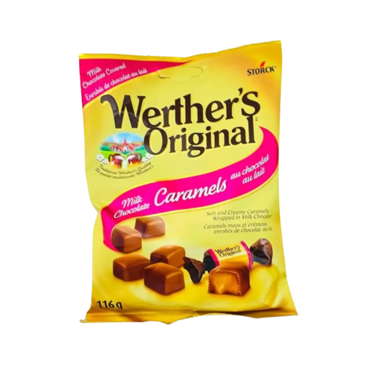 Werthers Original Milk Chocolate Caramels 116G