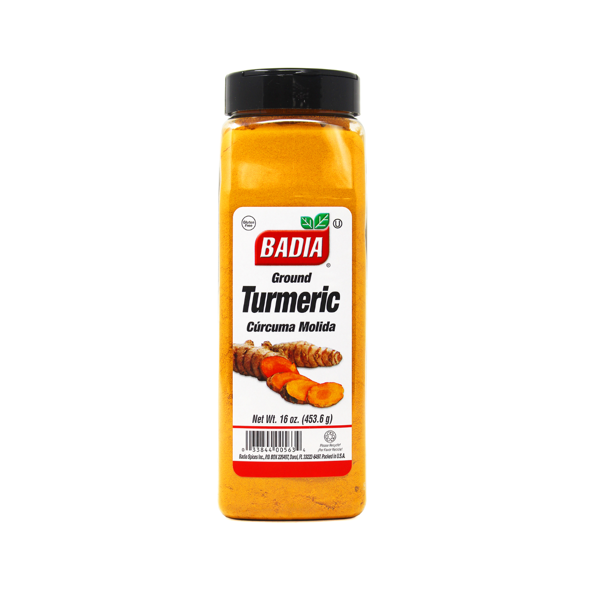 Badia Turmeric Ground, Case of 6, 16 oz