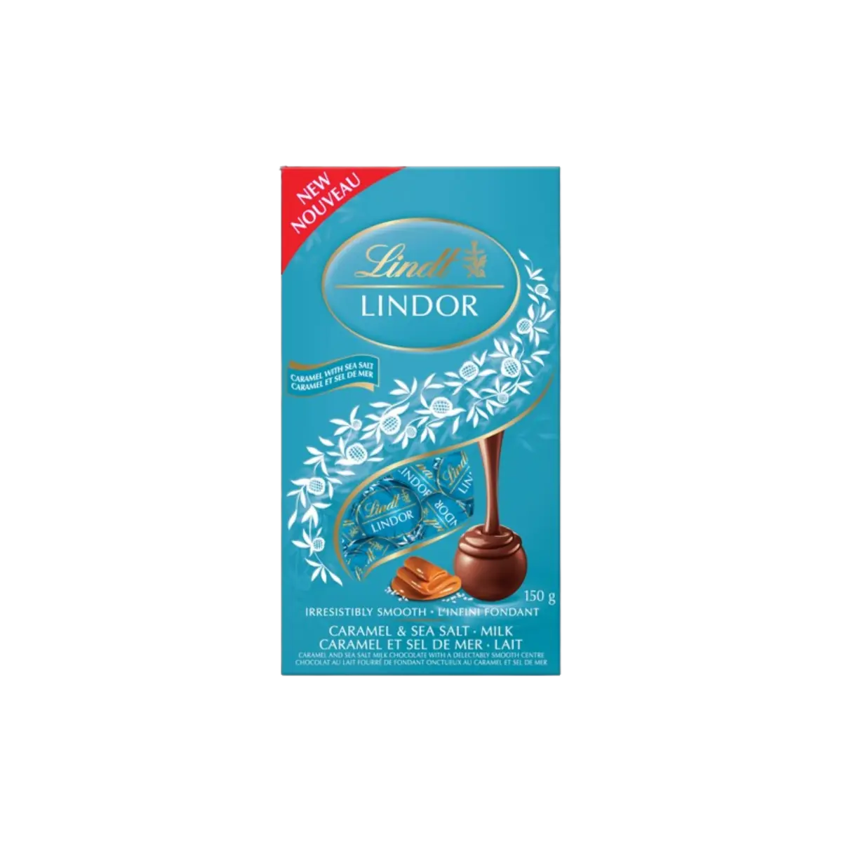 Lindor Chocolates Sea Salt 150G
