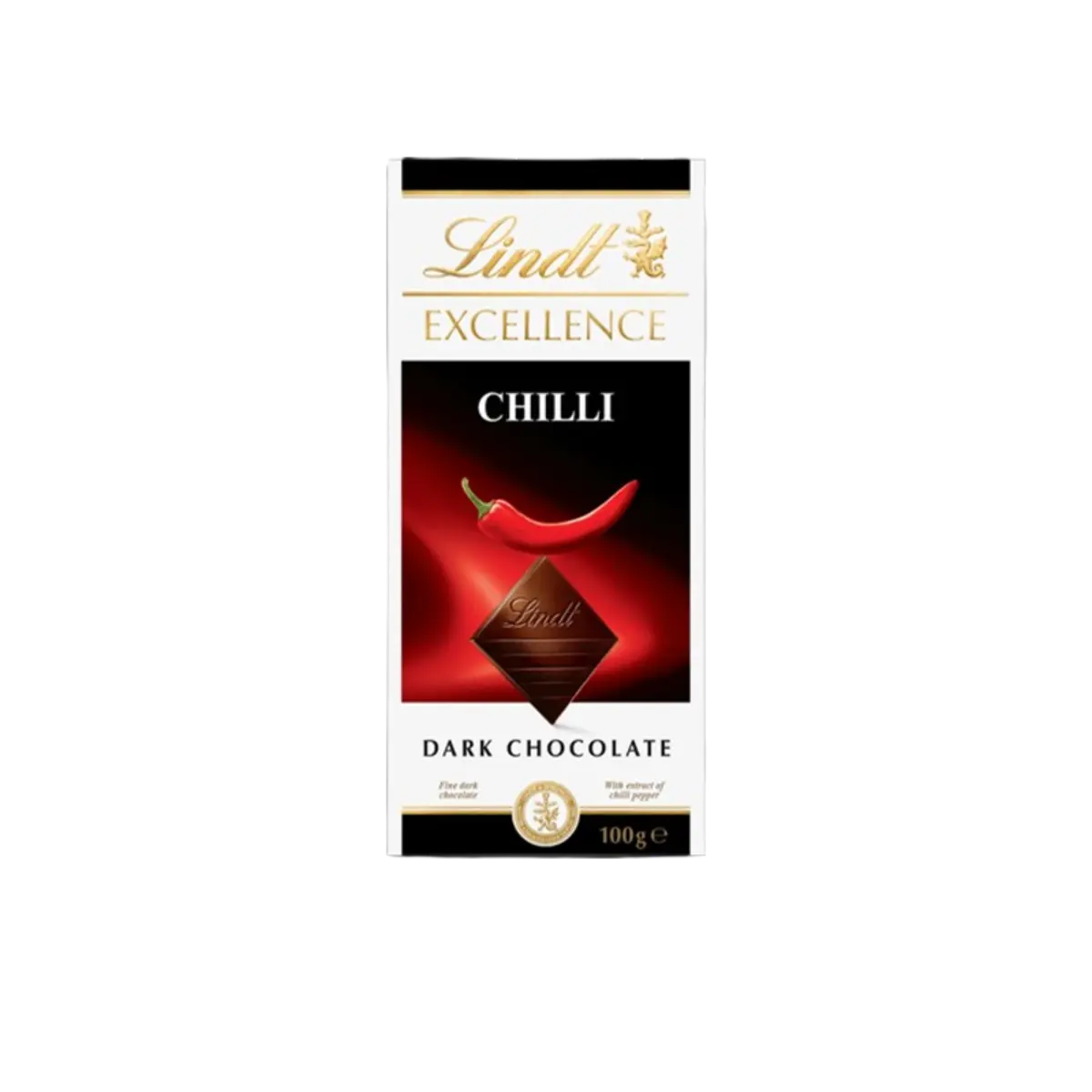 Lindt Chocolate Exc Chilli 100G