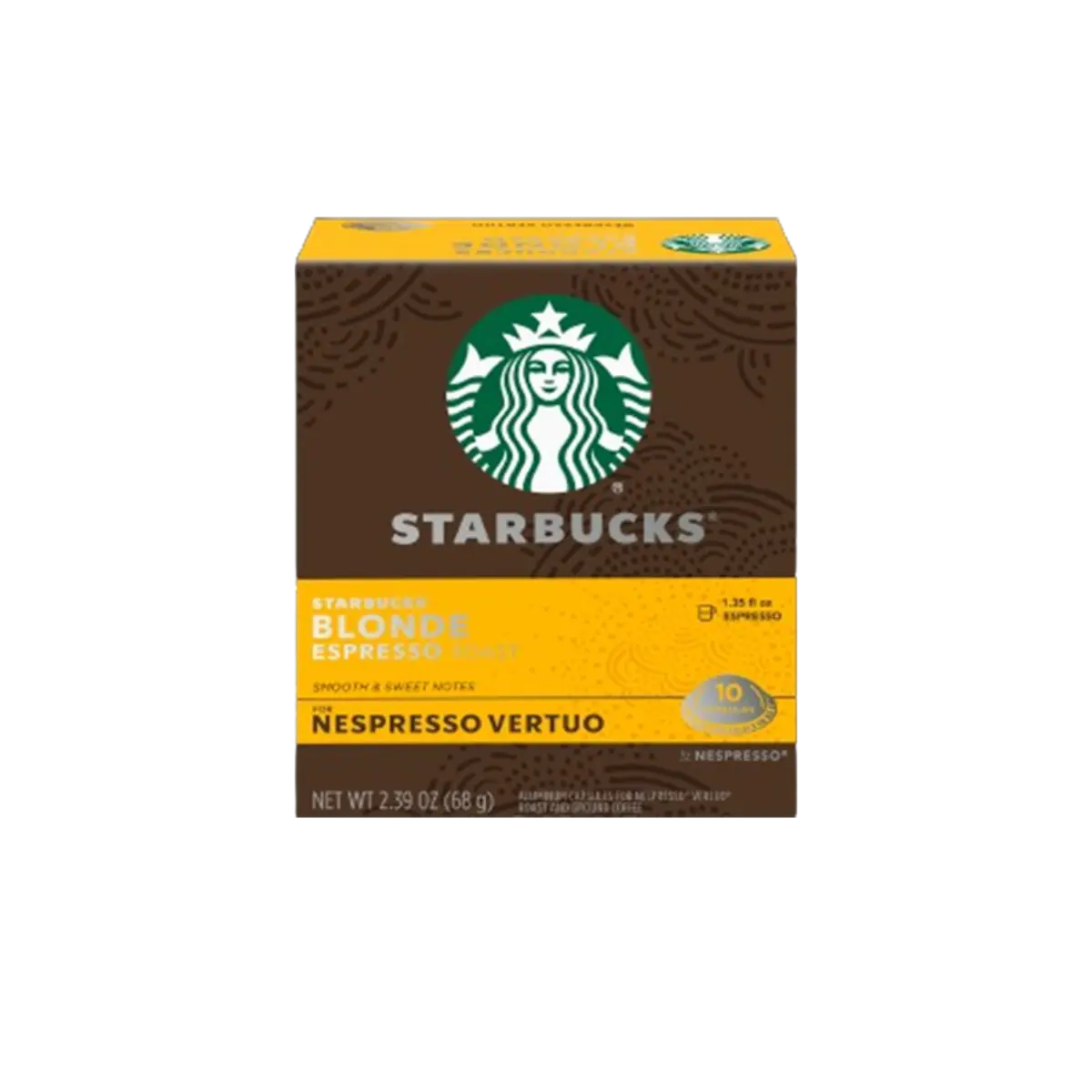 Nespresso Starbucks Blonde Roast Espresso Coffee