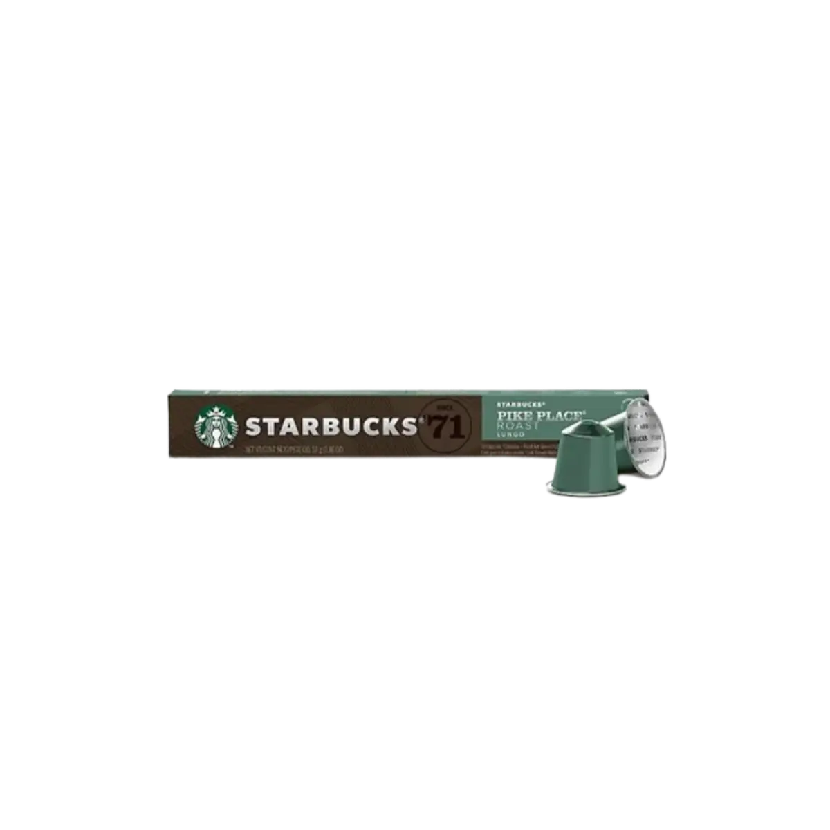 Starbucks Coffee Pods Pike Place Roast Lungo 53G
