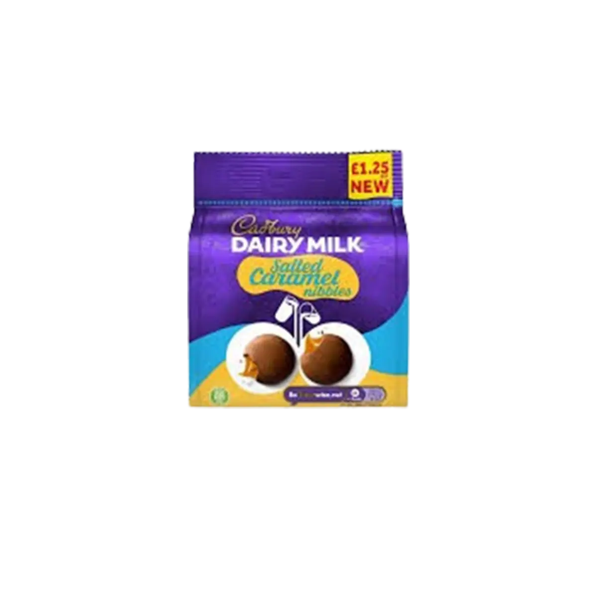 Cadbury Dairy Milk Salted Caramel Nibbles 95G