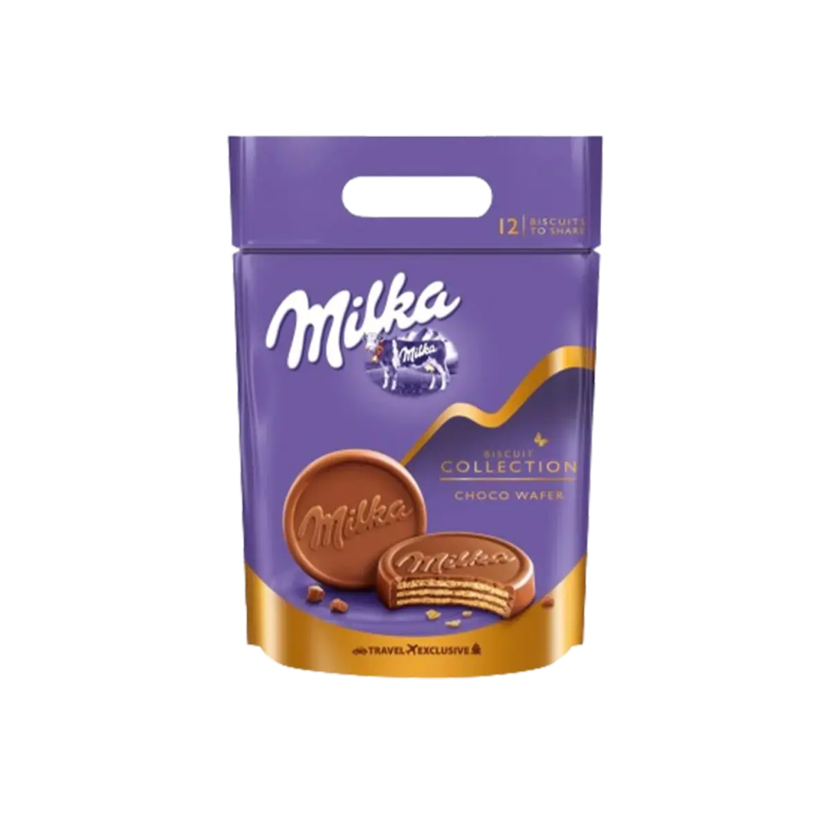 Milka Biscuit Collection Wafer Pouch 360G