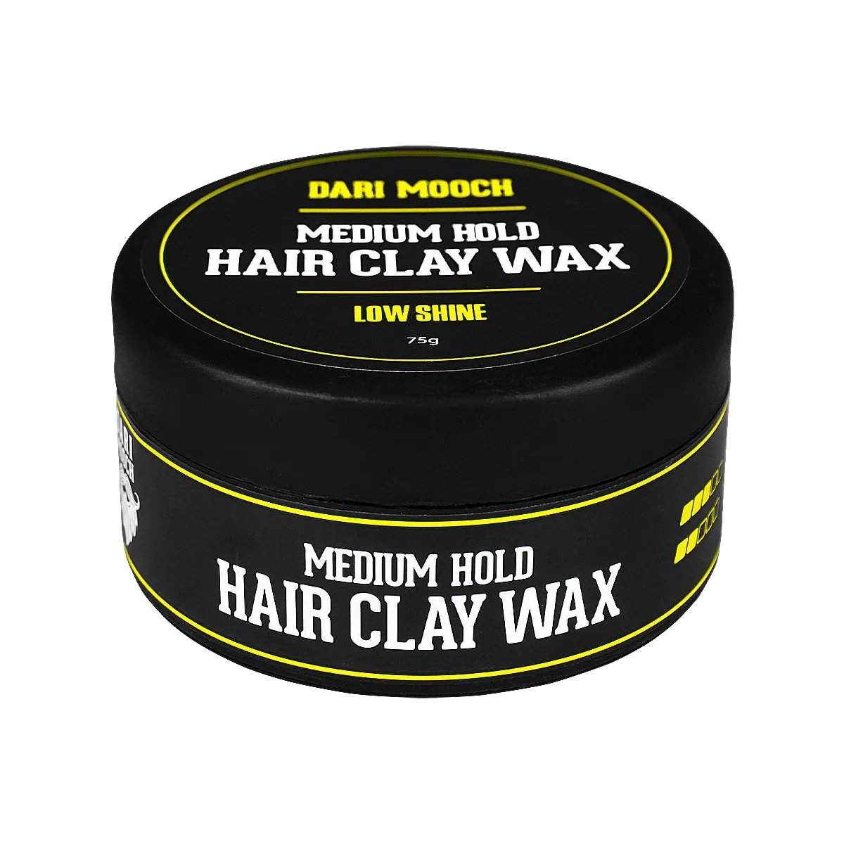 Dari Mooch Medium Hold Hair Clay Wax Low Shine 75G