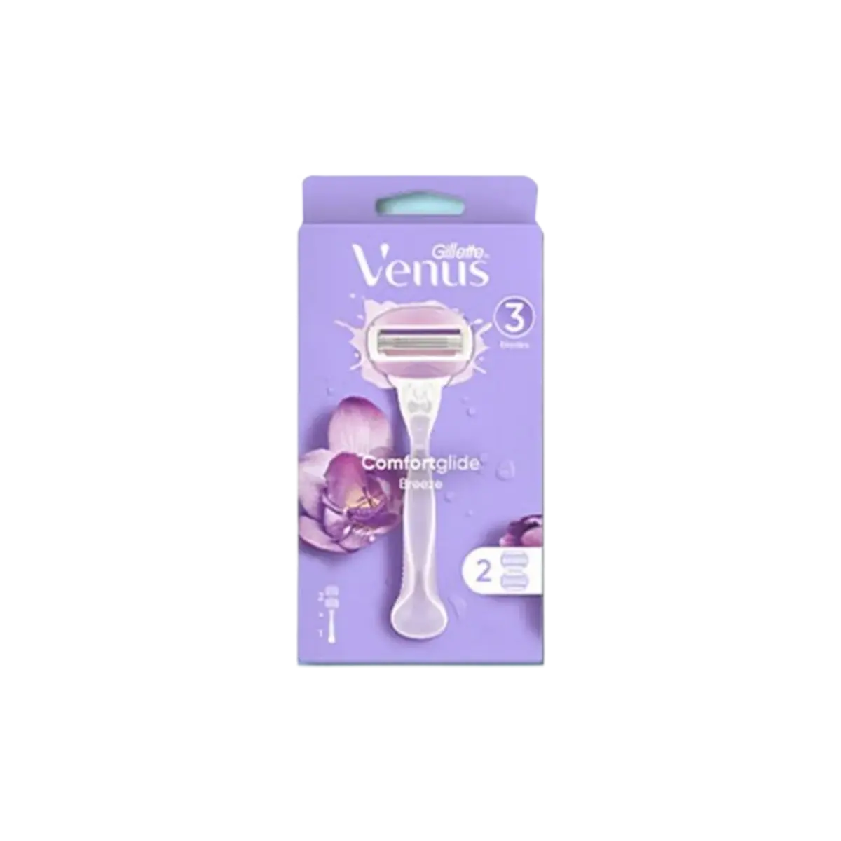 Gillette Venus Breeze Razor With 2 Refill Blade