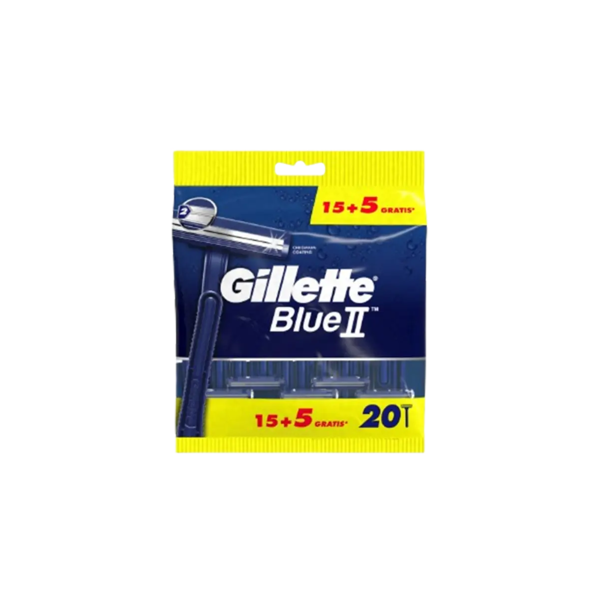 Gillette Blue 2 Pouch 20Pcs