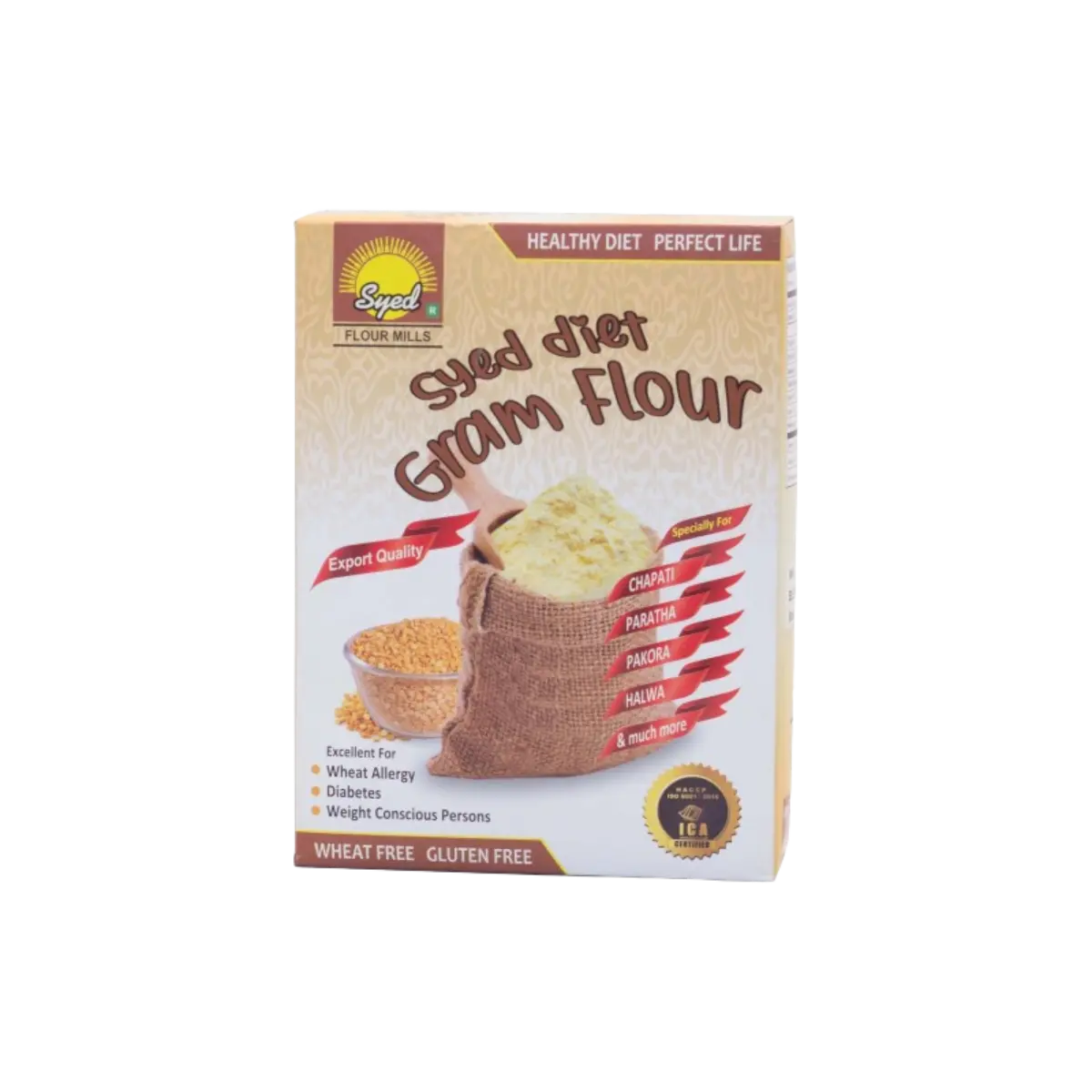 Syed Diet Gram Flour (Besan) 1Kg