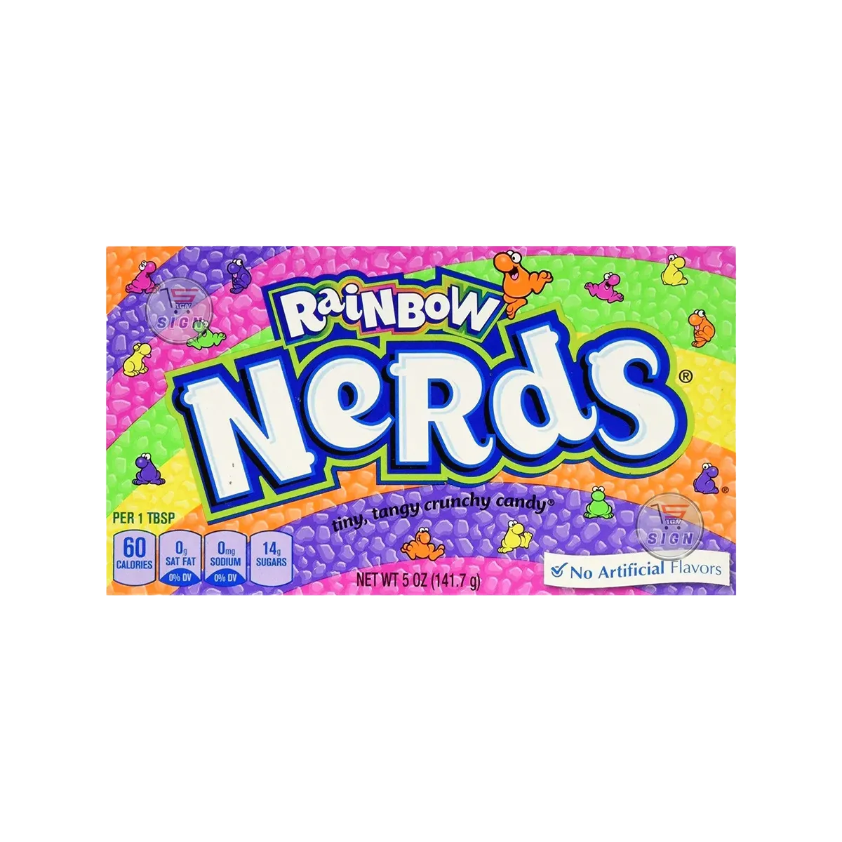 Rainbow Video Box 5Oz 141.7G