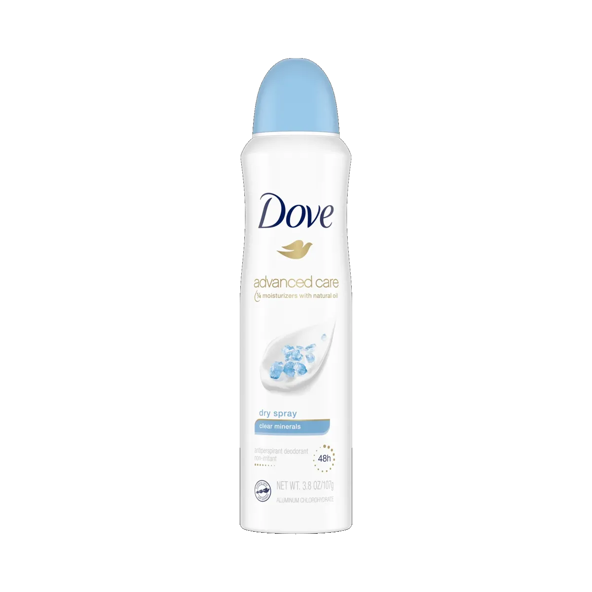 Dove Advanced Care Clear Minerals Body Spary 107G