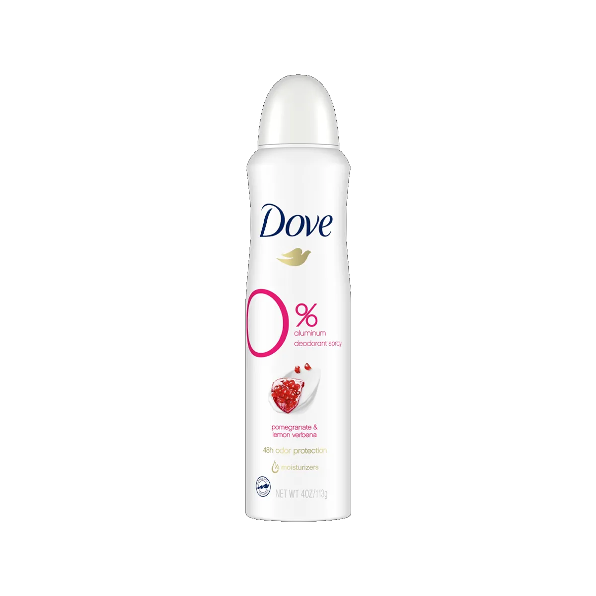 Dove Aluminum Deodorant Body Spray Pomegranate 113G