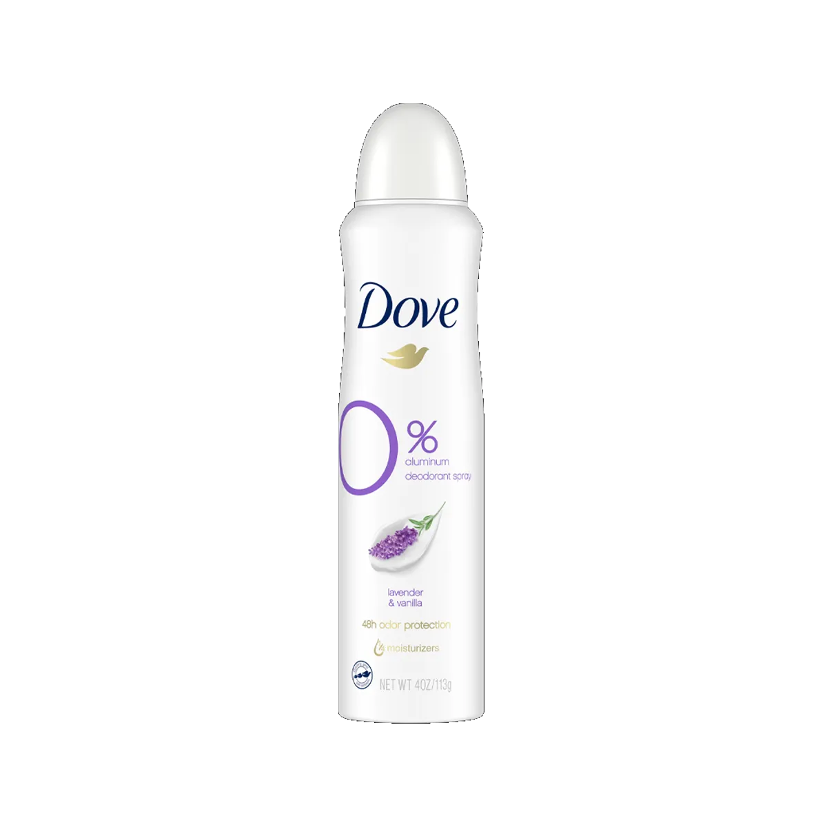 Dove Aluminum Deodorant Spray Lavender Vanilla 113G