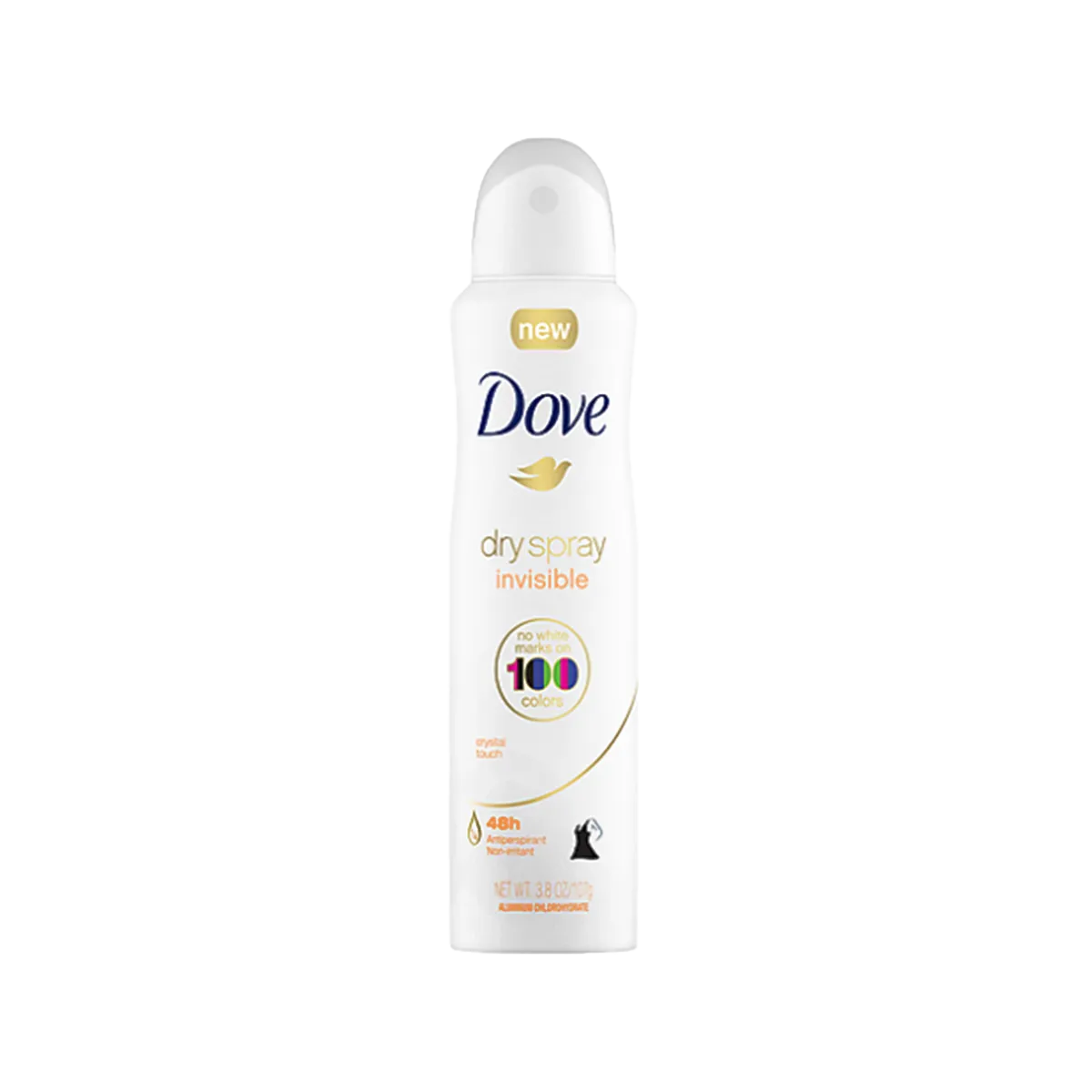 Dove Women Aluminum Deodorant Body Spray 107G