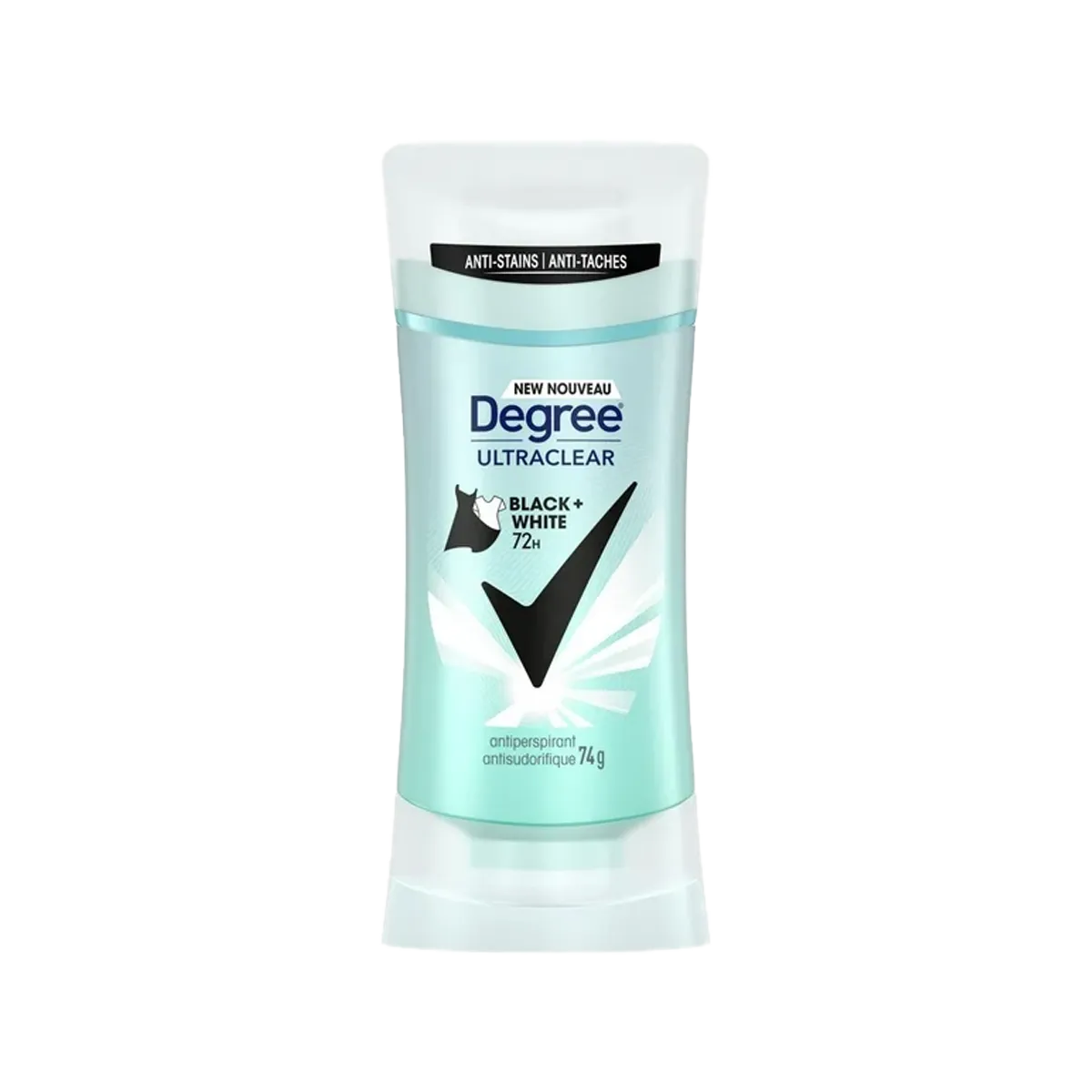 Degree Motionsense Ultraclear Black Plus White 74G