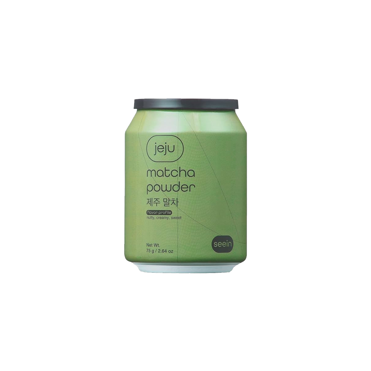 SEEIN - Premium Organic Matcha from Jeju Island - Case of 10 - 75g can
