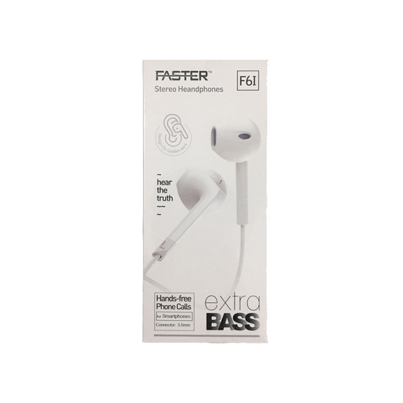 Faster Stereo Heand Phones F61 1s